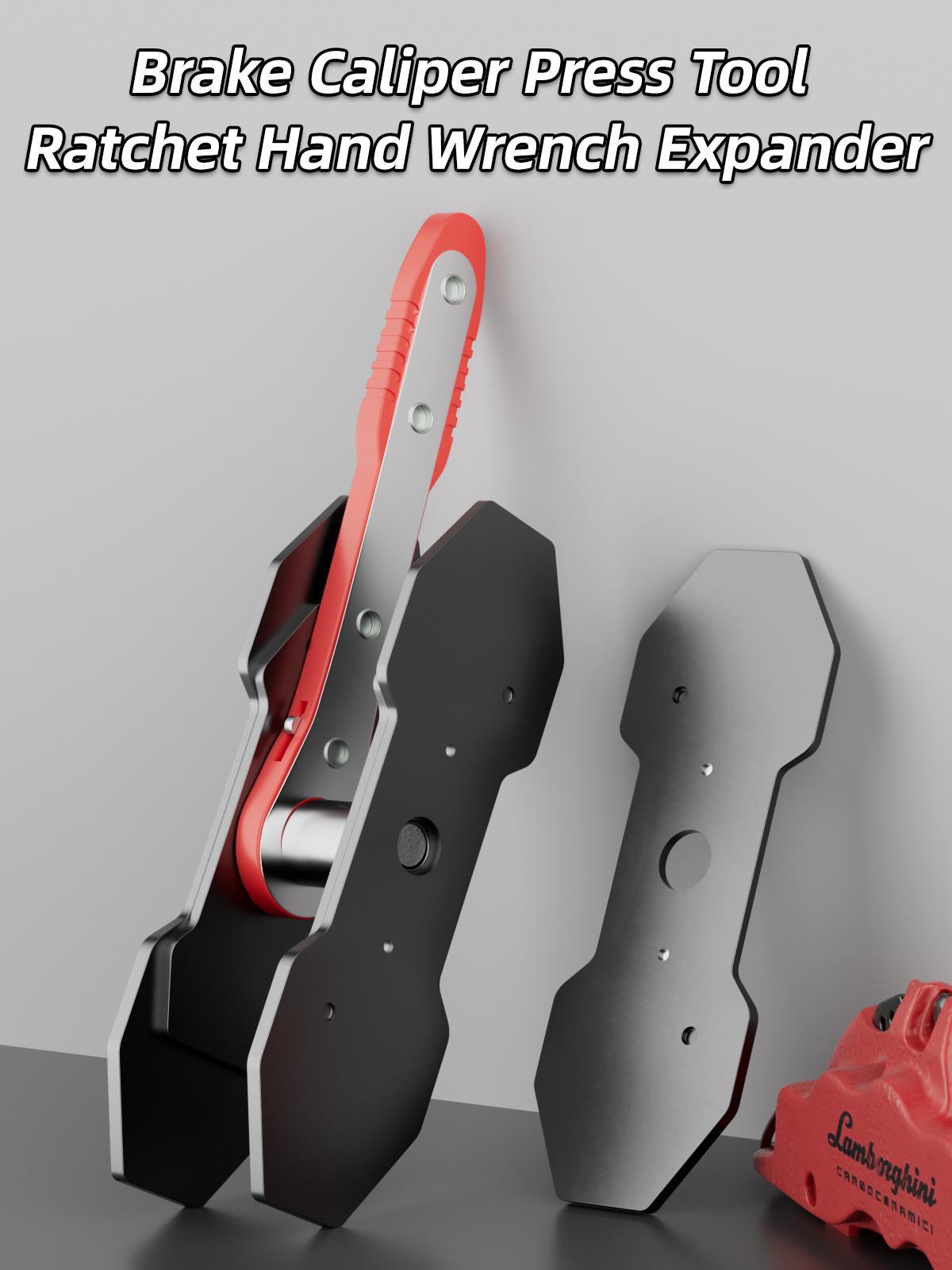 Brake Caliper Press Tool Car Piston Spreader Pad with 360 Degree Swing Ratchet Hand Wrench, Pro Brake Repair Tool Expander for Single Twin Quad Piston Disc Brake, Smooth Spreader Pads for Car Maintenance DIY & Mechanics,car accessories Brake Caliper Press Tool Car Piston Spreader Pad with 360 Degree Swing Ratchet Hand Wrench, Pro Brake Repair Tool Expander for Single Twin Quad Piston Disc Brake, Smooth Spreader Pads for Car Maintenance DIY & Mechanics,car accessories