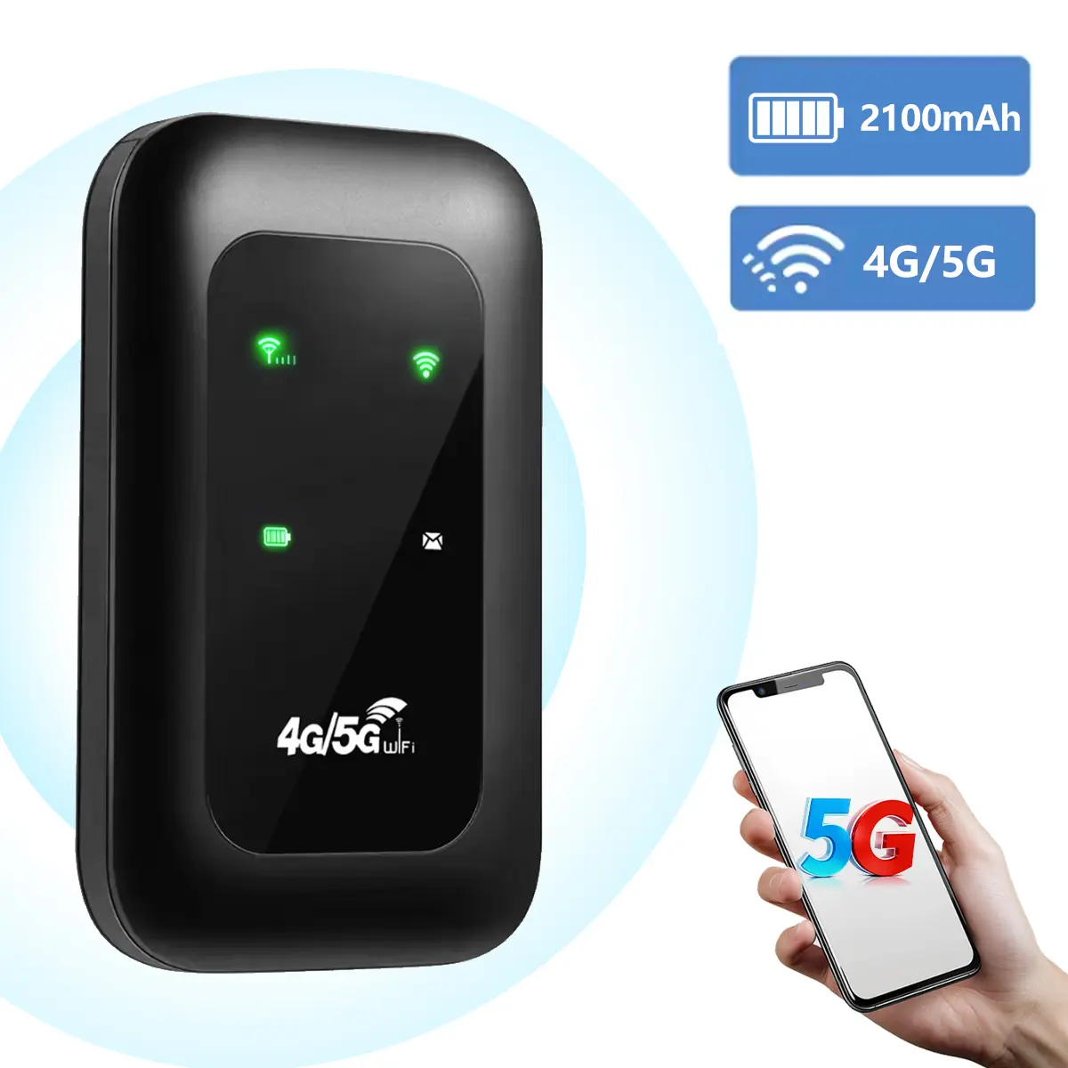 Huawei E5577 3000mAH 4G LTE Portable Mobile WIFI Hotspots Router  U (u Mobile Set) I.33674535