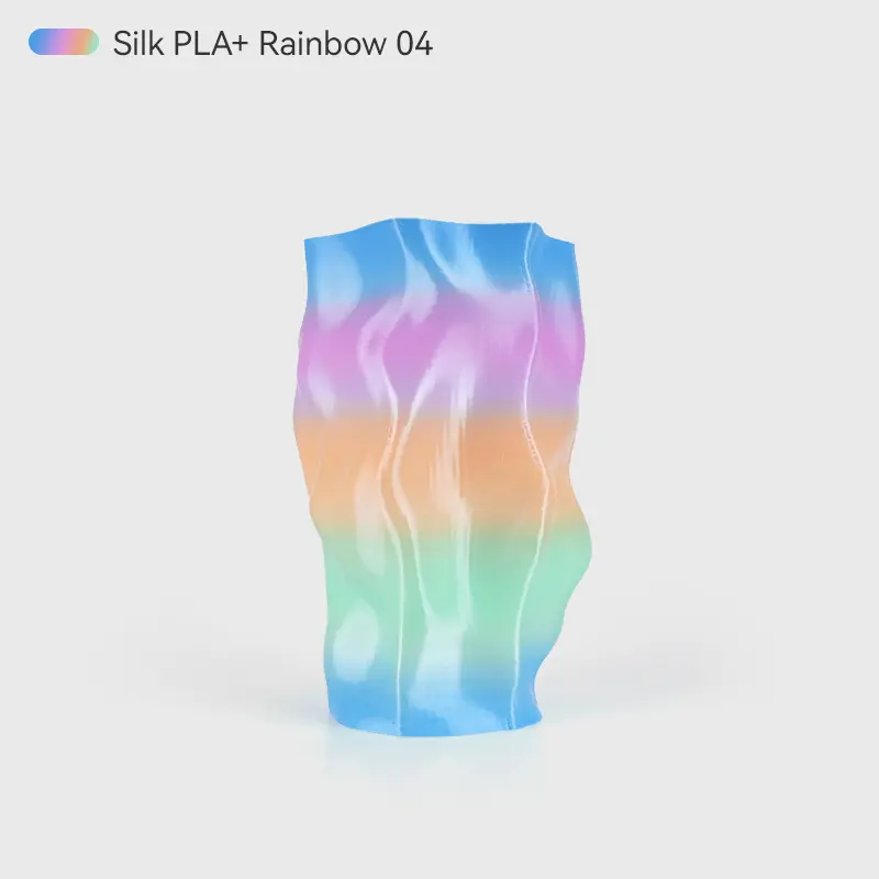 Silk PLA+ Rainbow 04