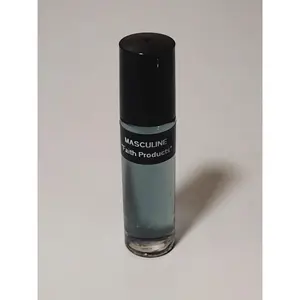 Masculine Men's Cologne Body Oil 1/3oz. Roll-On Bottle