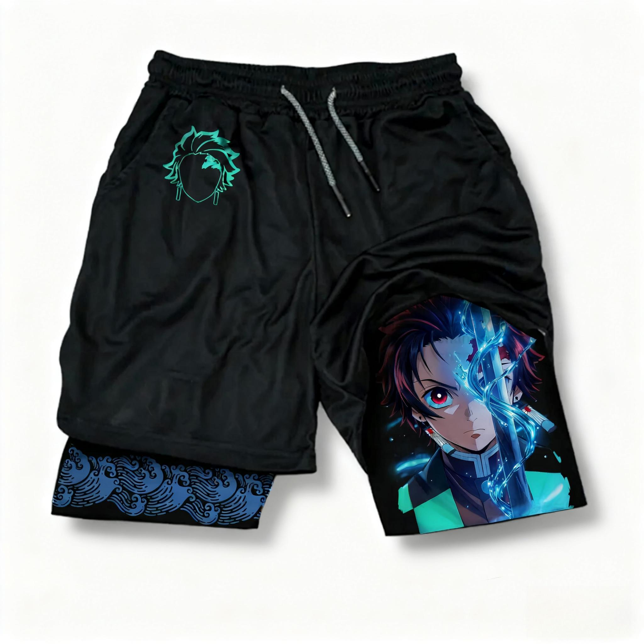 Tanjiro Kamado Gym Shorts