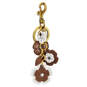 Flower String Bag Charm Keychain Crossbody Armpit Bag Extended Flower Chain Floral Pattern Keychain Keychain Accessory