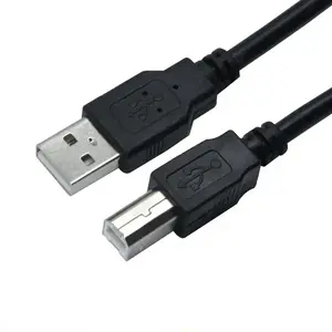 USB 2.0 Printer Cable 15 Ft, 2.0usb Type a Male to B Male, Scanner USB a B, Printer Usb Connector with Data Transfer for Hp, Canon, Lexmark, Epson, Dell, and More