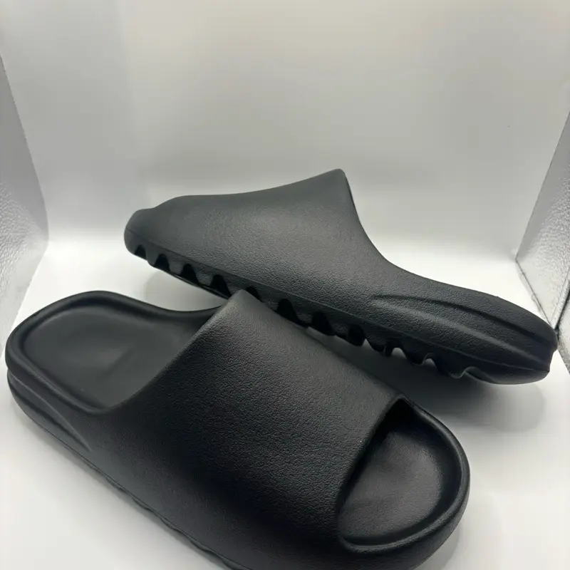 01 Men’s Black Slides - NEXT DAY SHIP