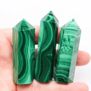 Malachite Crystals - Natural Stones, Intuitively Chosen | Crescent Cast