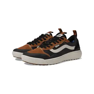 VANS UltraRange Exo SE Recycled Mesh Walking Shoes, Brown/Multi Casual Trainer with All-Terrain Grip & UltraCush Comfort