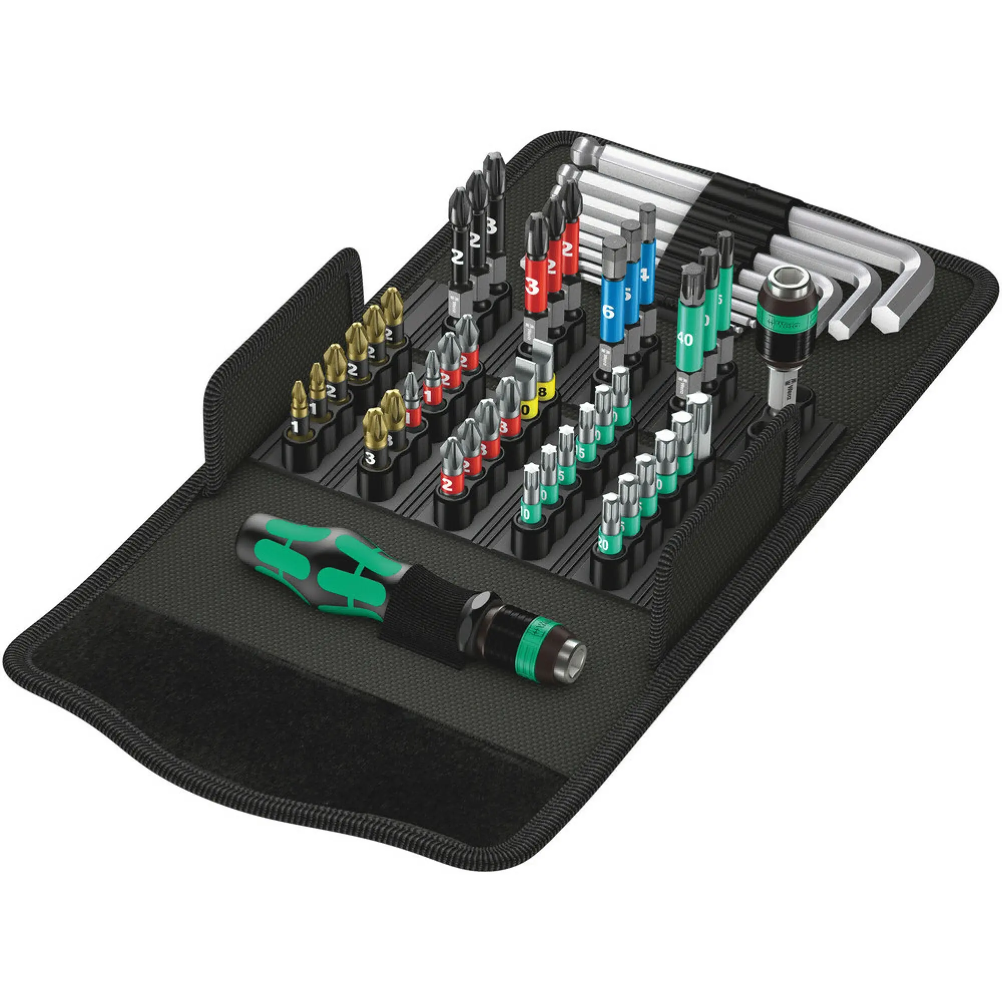 Wera Kraftform Kompakt 100, 52 pieces