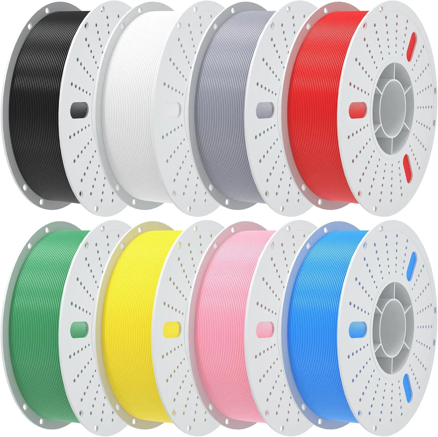 2.2LB 1KG 3D Printing Filament PLA 1.75mm High Precision for 3D Printer DIY Maker Cosplay Models Festive Colors Green Red Gold kid 3d printer gas spring stand pc filament ocen tauric arbon Enhanced Strength Resin qidi  plus  4 Flexible Airless PLA Filamen