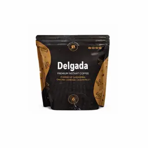Delgada Instant Coffee 1 Bag 28 Sachets  Flavor Beverage Dietary Supplement Healthy Drink Bold Roast