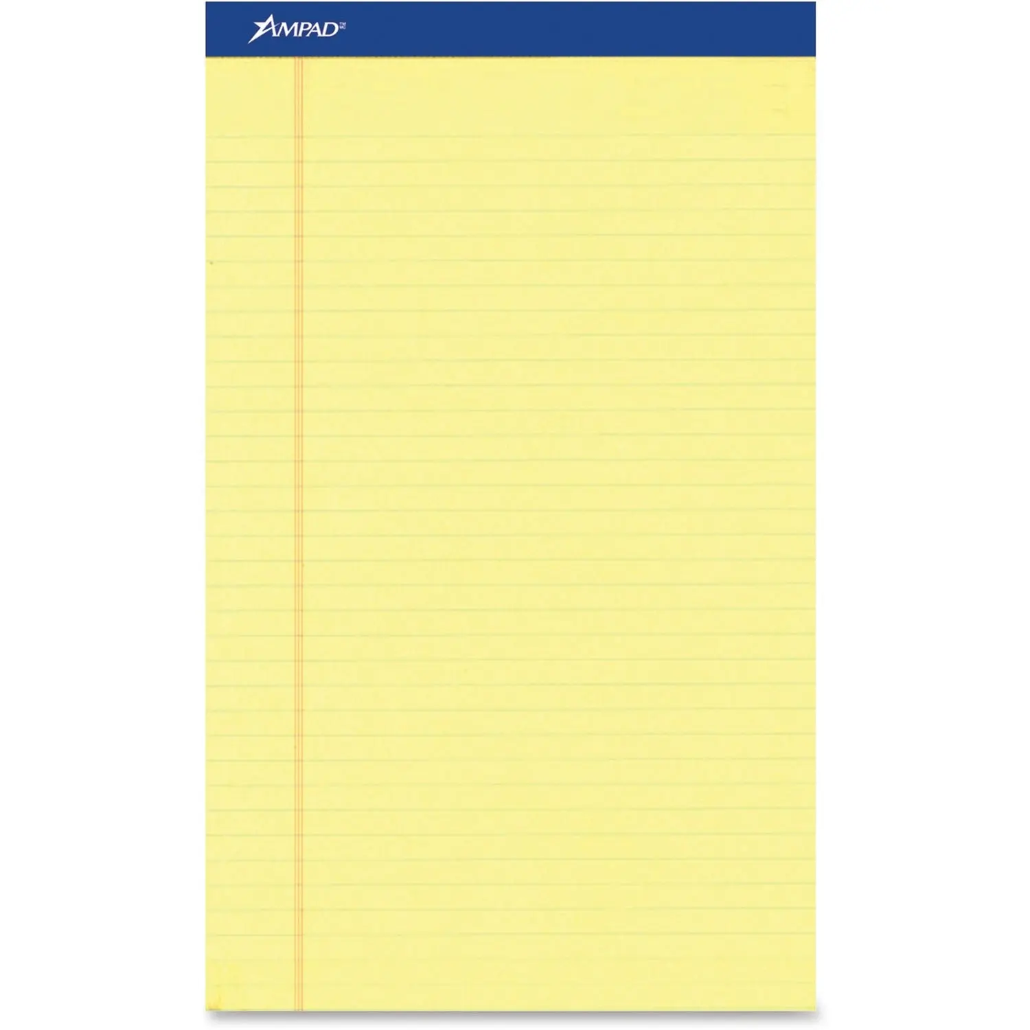 TOPS Products Ampad Perforated Ruled Pads - Letter, 8 1/2" x 11", 1 Dozen, TOP20220