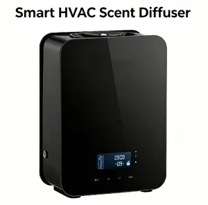 Smart HVAC Scent Diffuser, 180ML Waterless Essential Oil Diffuser with Cold Air Technology, Upgrade Home Scent Air Machine, Covers Up to 2000 Sq.Ft for Living Room, Office