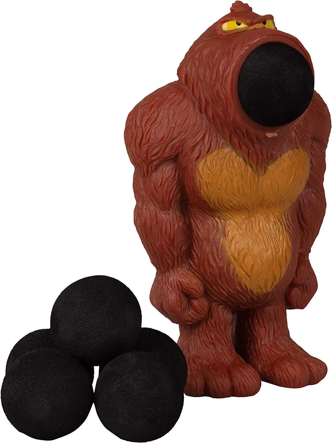 Hog Wild Bigfoot Ball Popper Toy - Includes 4 Soft Foam Balls - Squeeze to Pop Air Powered Balls Up to 20 Feet - for Indoor/Outdoor Play- Great Gift for Kids, Girls, Boys