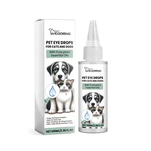 Eye Drops for Dogs and Cats - Eye Clean, Tears & Dirt Relief for Pets