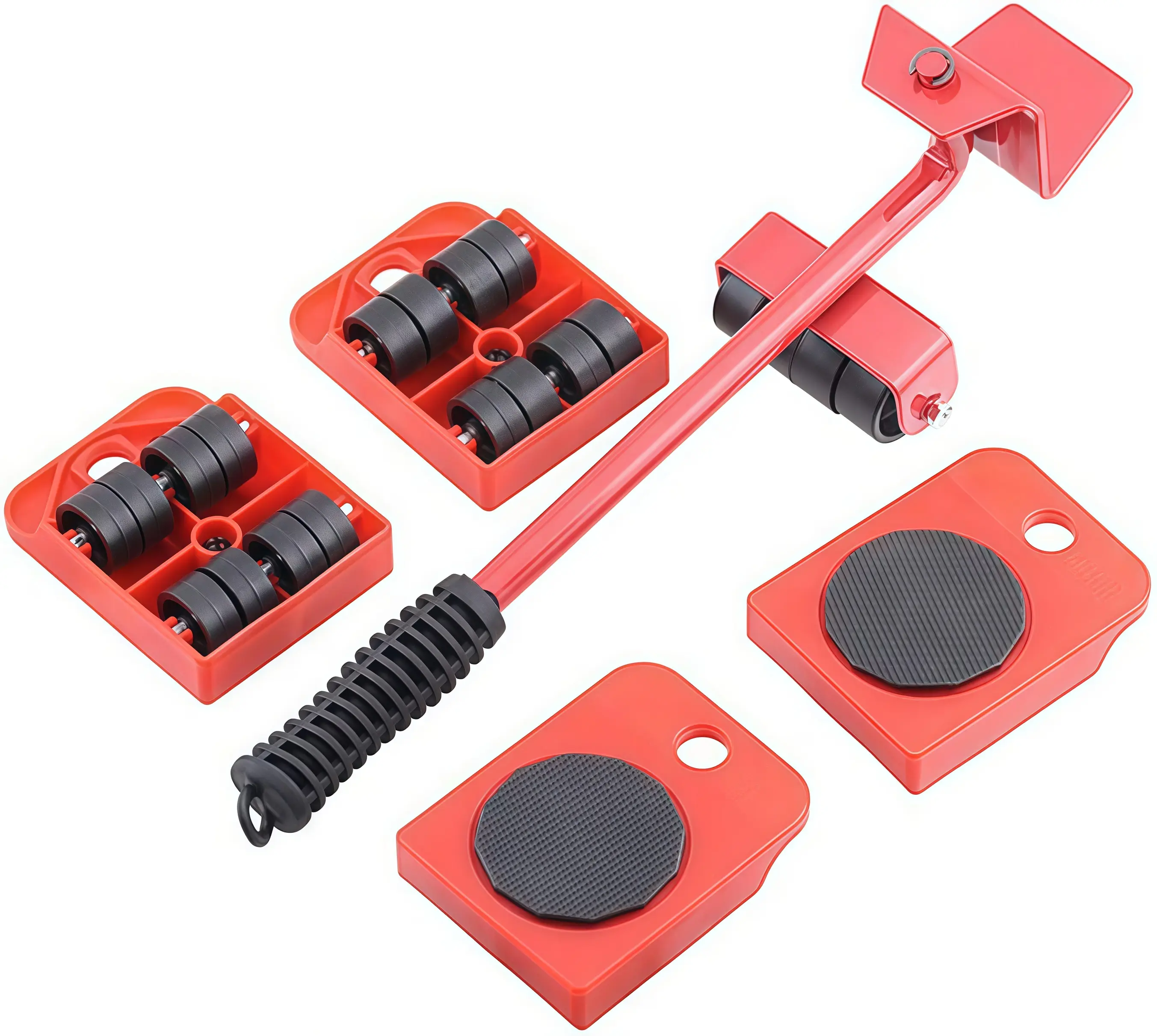 1 set of furniture movers, moving tools, refrigerators, wardrobes, labor-saving moving pry bar sets, multifunctional heavy object movers, furniture moving pulleys, household sofas, cabinets, and labor-saving moving tool sets