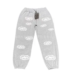 New pattern printed hooded jacket zip hoodie loose versatile sweater sweatpants