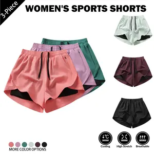 3PCS-2026 NEW WOMEN'S SPORTS SHORTS, QUICK-DRY BREATHABLE & ANTI-EXPOSURE SpringStatements
