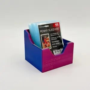 STREAM BASE MINI - 450+ Penny Sleeves Storage Organizer for Collectors Minimalist Design Compact & Efficient for Quick Access