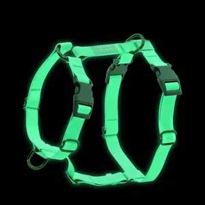 Lunar Glow in the Dark Waterproof Dog Harness