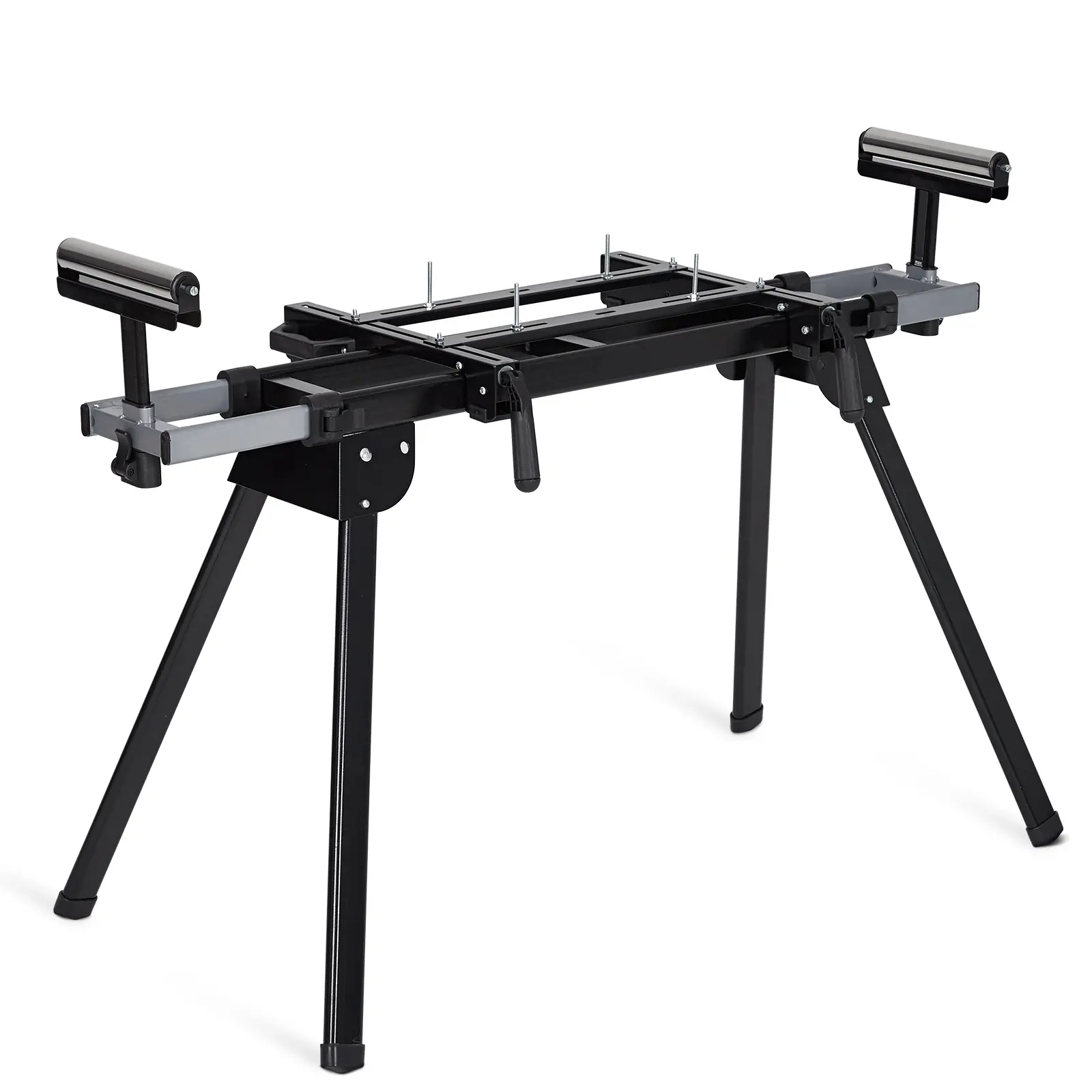 Compatible with heavy-duty oblique cut saw frame -440 pound load capacity - foldable and portable 27 pound steel frame -76-4/5 inch maximum slide rail - adjustable, compatible with most brands - very suitable for work sites and table saw accessories