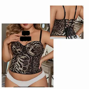 Cheetah Print Corset
