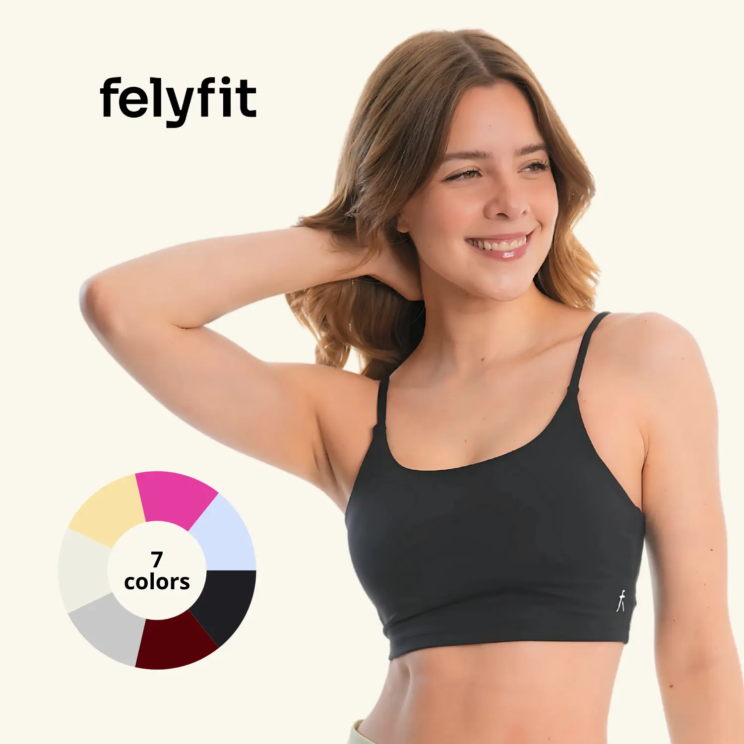 AllDay Sports Bra- SB001 - Smooth, Comfortable Workout Top AllDay Sports Bra- SB001 - Smooth, Comfortable Workout Top