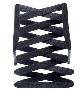 Flat Waxed Cotton Shoelaces