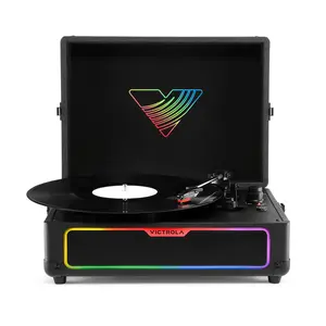 Journey Glow Illuminated Suitcase Record Player