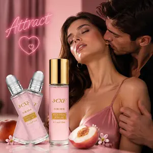 3-piece set of women's perfume, pheromone perfume, long-lasting perfume for women, portable roll-on perfume, attract him, the ideal gift for your girlfriend.