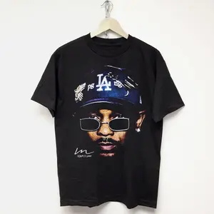 Kendrick LA Snapback Graphic Tee - West Coast Hip-Hop Vibes