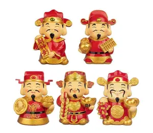 The Five Gods of Wealth Blessings