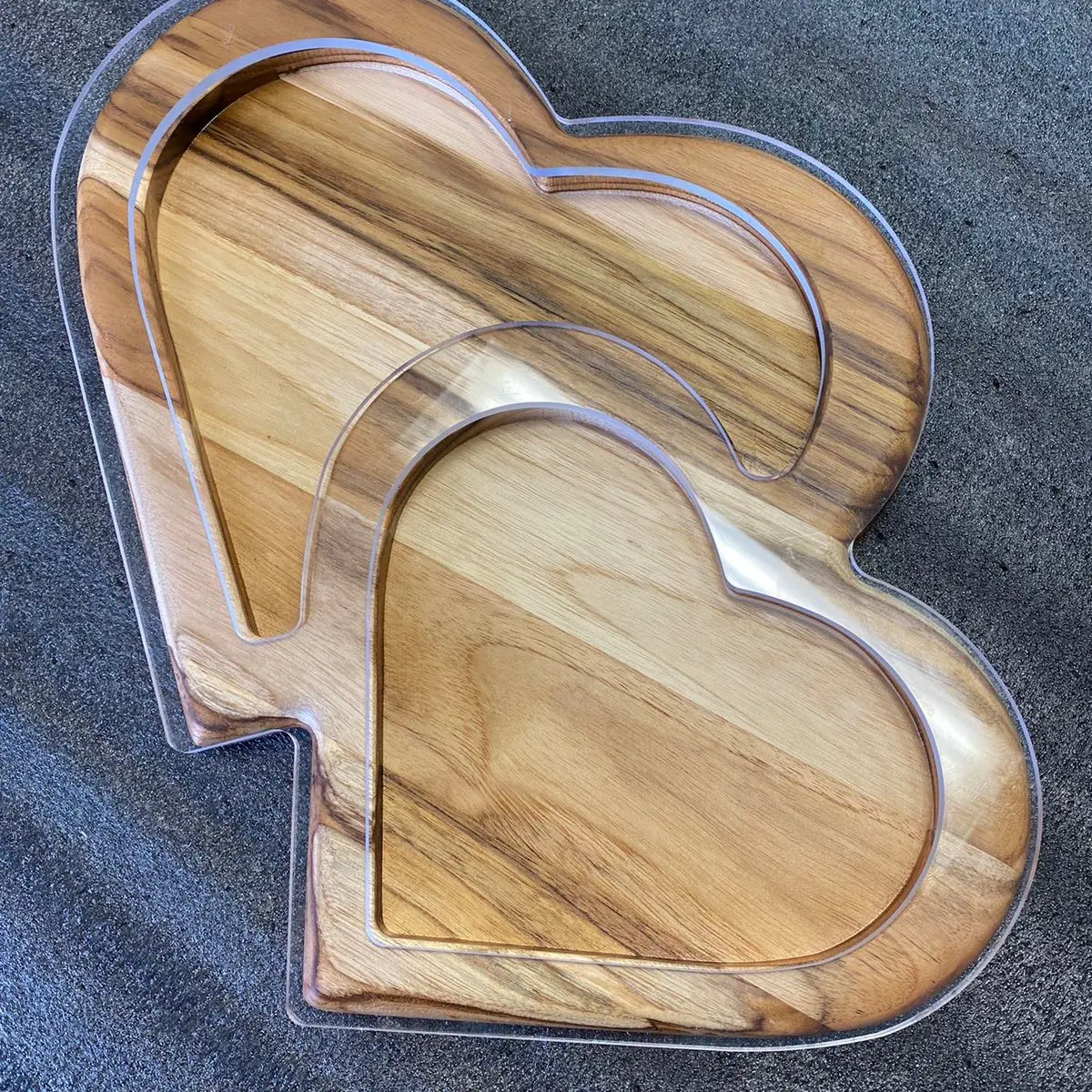Heart Platter Template