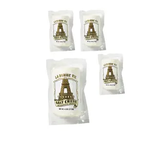 LA BONNE VIE Gourmet Refrigerated Truffle Goat's Milk Cheese (4-Pack, 4oz Individual Logs) - Earthy, Savory, Elegant Chèvre for Bake Use