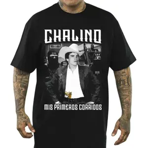 Chalino Sanchez Vintage Graphic T-Shirt, Corridos Legend Streetwear Tee, Mexico Casual Wear For Men and Women
