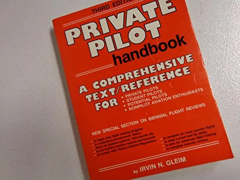 USED-Private pilot handbook by Irvin N Gleim (Paperback)