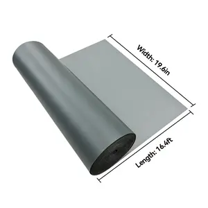 Professional 19.6IN*16.4FT All-Purpose Waterproof Tape for Roof Repairs Siding Boat Hulls Concrete Foundations & More Heavy-Duty Flexible Sealant Provides Superior Leak Protection on Various Surfaces All-Season Durability for Home Commercial Use Adhesive