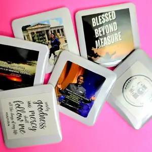 Customized Photo Magnet / Pin