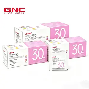GNC 3-Box Bundle: GNC Women's 30+ Vitapak, 5-in-1, 30 Count Multivitamin for Stress & Bone Support, Skin Support, Healthcare, Edible Dietary Supplement, New Year New Me Stack