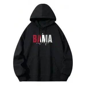 Bold BAMA Roll  Graphic Print Men's Pullover Hoodie, Stylish And Comfortable Casual Sweatshirt With Drawstring Hood, Perfect For Everyday Wear Or Relaxing At Home, Keep Warm In Style