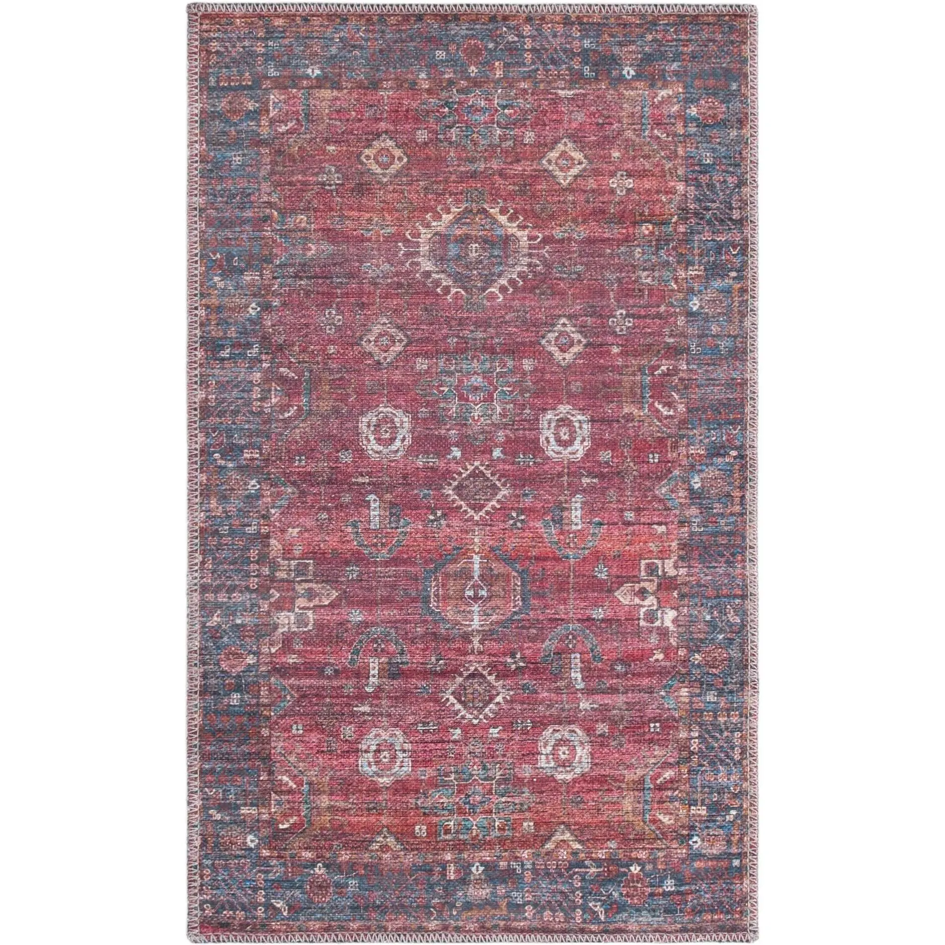 Antique Red 2'  x  3'