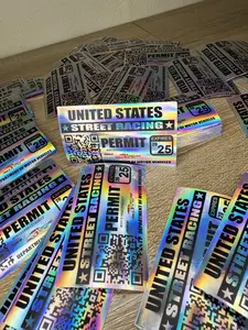 Street Racing Permit Sticker (UPDATED 2025)