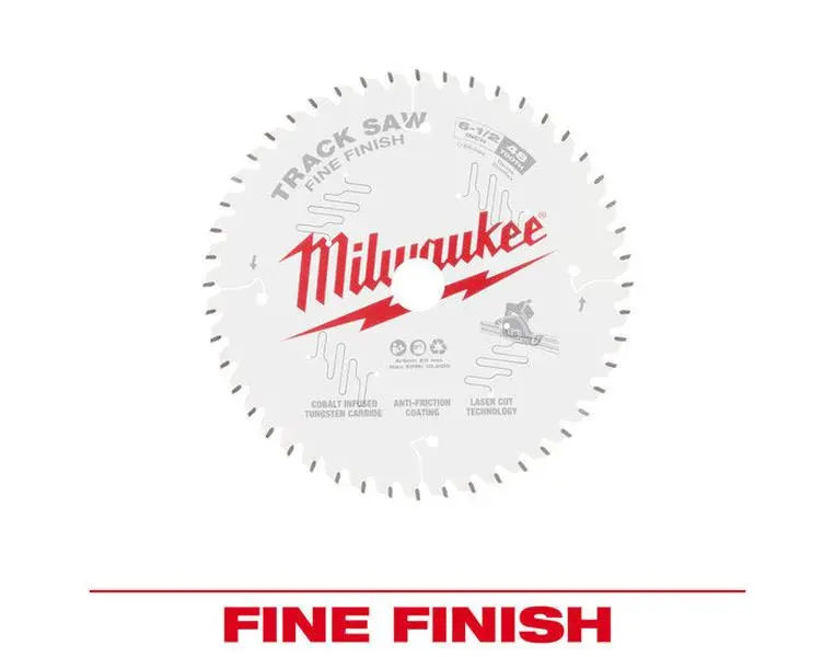 Milwaukee 48-40-0627 Milwaukee® 6-1/2" 48T Fine Finish Track Saw Blade