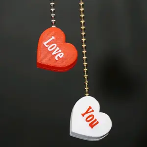 Valentines Day ceiling fan charms