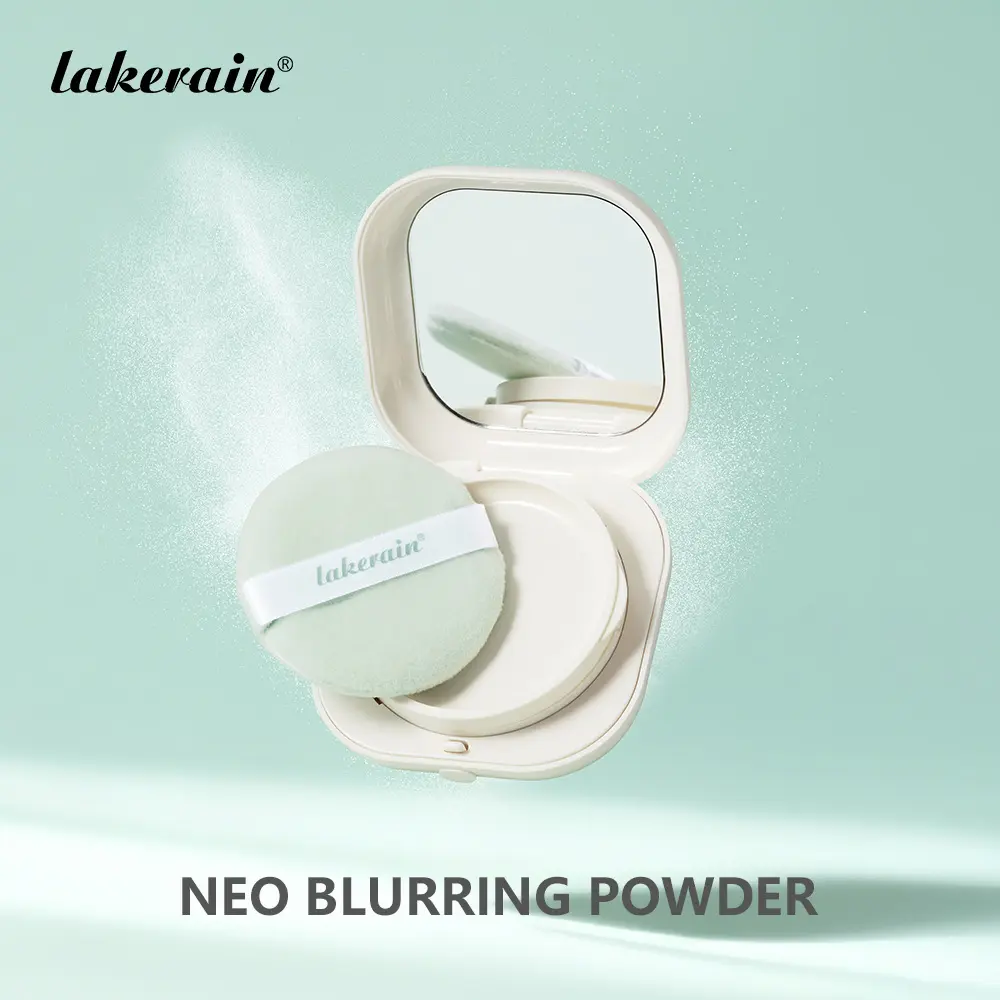 1 Piece Loose Powder Portable Soft-Focus Moisturizing Loose Powder Skincare Hyaluronic Acid Plant Seed Oil Face Setting Powder Finishing Powder Makeup Hydrating
