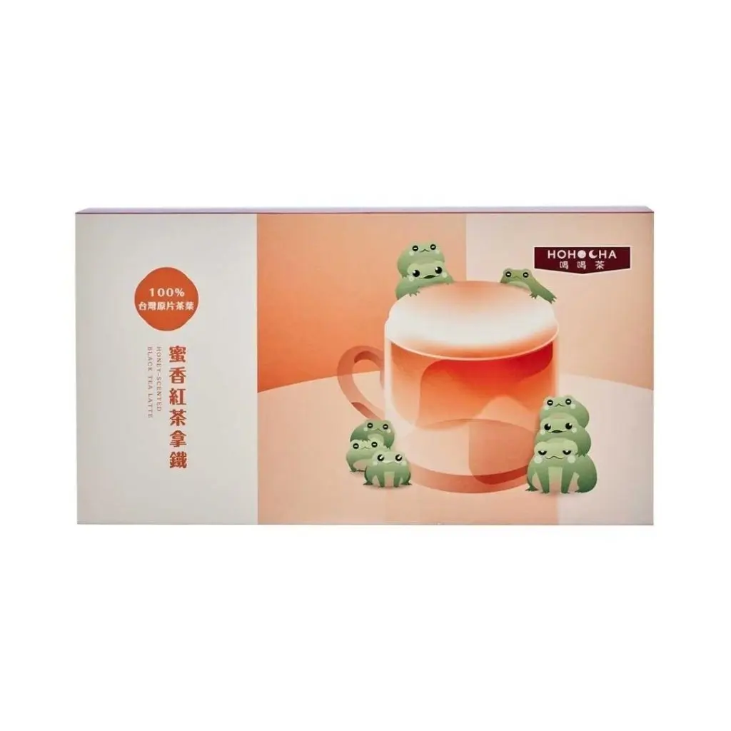 Hohocha Milky Sweet Creamy Honey-Scented Black Tea Latte Beverage - 28g x 5 Pack