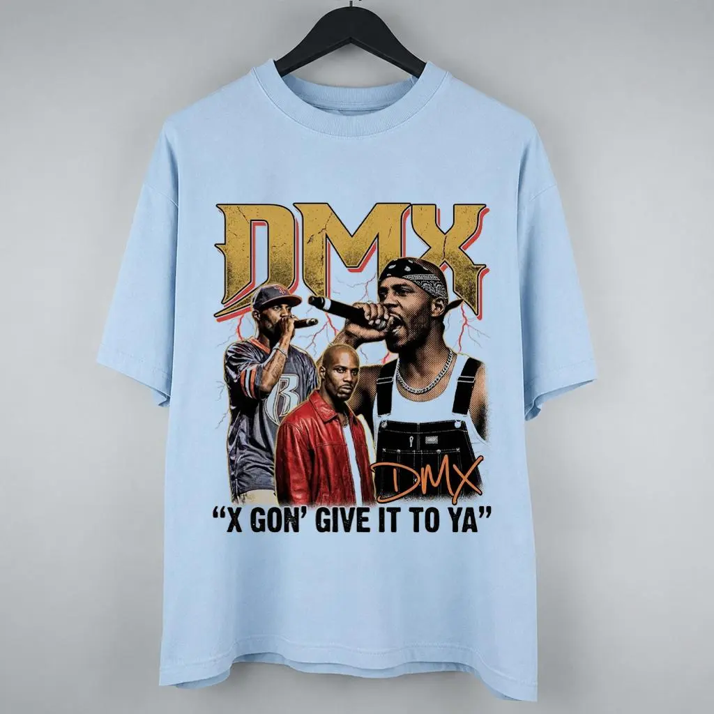 DMX Vintage Bootleg Shirt Party Up Graphic Tee HY6370