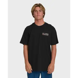 BILLABONG Men's Agave Premium Short Sleeve Cotton T-shirt, 100% Cotton Regular Fit Graphic Tee Screen Print, Everyday