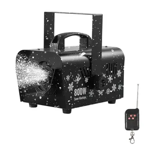 Snow Machine 800W Portable Remote Control Handheld Hanging Snow Maker For Indoor And Outdoor Parties, Winter Decor, Stage Effects, Weddings And Festivals, Quick Setup, Quiet Operation, Durable High-Performance Snow Generator