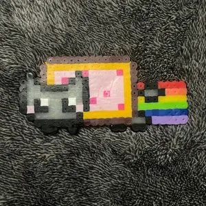 Nyan Cat Perler!