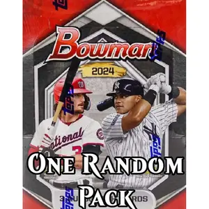 One Pack of 2024 Bowman Baseball Hobby HTA Jumbo (1 Pack)