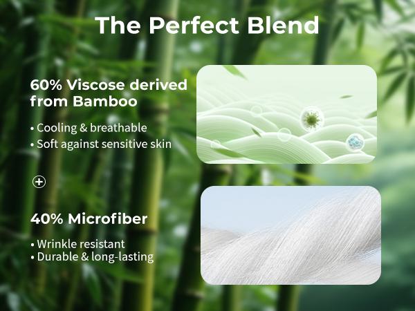Bedlifes Bamboo Blend Bed Sheet Set Cooling & Silky Soft Floral Bedding Sheets Breathable Comfort Deep Pocket Fit 14-21" Mattress Bedlifes Bamboo Blend Bed Sheet Set Cooling & Silky Soft Floral Bedding Sheets Breathable Comfort Deep Pocket Fit 14-21" Mattress